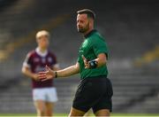 13 June 2021; Referee David Gough during the Allianz Football League Division 1 Relegation play-off match between Monaghan and Galway at St. Tiernach’s Park in Clones, Monaghan. Photo by Ray McManus/Sportsfile
