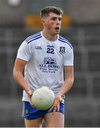 13 June 2021; Aaron Mulligan of Monaghan during the Allianz Football League Division 1 Relegation play-off match between Monaghan and Galway at St. Tiernach’s Park in Clones, Monaghan. Photo by Ray McManus/Sportsfile