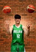 16 June 2021; Ireland U18 international and Limerick Sport Eagles player Reece Barry at the announcement of Limerick Institute of Technology as a Basketball Ireland Centre of Excellence. Photo by Eóin Noonan/Sportsfile