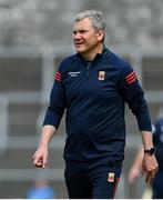 13 June 2021; Mayo manager James Horan during the Allianz Football League Division 2 semi-final match between Clare and Mayo at Cusack Park in Ennis, Clare. Photo by Brendan Moran/Sportsfile