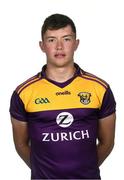 15 June 2021; Conor Firman during a Wexford hurling squad portraits session at Wexford GAA Centre of Excellence in Ferns, Wexford.  Photo by David Fitzgerald/Sportsfile