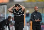 11 June 2021; Waterford manager Marc Bircham during the SSE Airtricity League Premier Division match between Dundalk and Waterford at Oriel Park in Dundalk, Louth. Photo by Piaras Ó Mídheach/Sportsfile