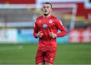 30 April 2021; Michael O'Connor of Shelbourne during the SSE Airtricity League First Division match between Shelbourne and Treaty United at Tolka Park in Dublin. Photo by Piaras Ó Mídheach/Sportsfile