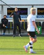 18 June 2021; Dundalk head coach Vinny Perth during the SSE Airtricity League Premier Division match between Dundalk and Longford Town at Oriel Park in Dundalk, Louth. Photo by Eóin Noonan/Sportsfile