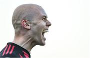 18 June 2021; Georgie Kelly of Bohemians celebratres scoring his side's fifth goal, his fourth, during the SSE Airtricity League Premier Division match between Bohemians and Drogheda United at Dalymount Park in Dublin. Photo by Piaras Ó Mídheach/Sportsfile