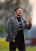 18 June 2021; Waterford manager Marc Bircham during the SSE Airtricity League Premier Division match between Waterford and Shamrock Rovers at the RSC in Waterford. Photo by Seb Daly/Sportsfile