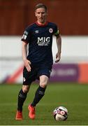 18 June 2021; Ian Bermingham of St Patrick's Athletic during the SSE Airtricity League Premier Division match between St Patrick's Athletic and Sligo Rovers at Richmond Park in Dublin. Photo by Harry Murphy/Sportsfile