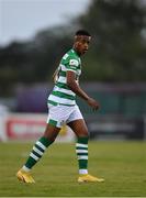 18 June 2021; Aidomo Emakhu of Shamrock Rovers during the SSE Airtricity League Premier Division match between Waterford and Shamrock Rovers at the RSC in Waterford. Photo by Seb Daly/Sportsfile