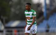 18 June 2021; Aidomo Emakhu of Shamrock Rovers during the SSE Airtricity League Premier Division match between Waterford and Shamrock Rovers at the RSC in Waterford. Photo by Seb Daly/Sportsfile
