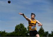 19 June 2021; Ryan Duggan of Leevale AC, Cork, competing in the Under 23 Men's Shot Put during day one of the Irish Life Health Junior Championships & U23 Specific Events at Morton Stadium in Santry, Dublin. Photo by Sam Barnes/Sportsfile