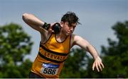 19 June 2021; Ryan Duggan of Leevale AC, Cork, competing in the Under 23 Men's Shot Put during day one of the Irish Life Health Junior Championships & U23 Specific Events at Morton Stadium in Santry, Dublin. Photo by Sam Barnes/Sportsfile