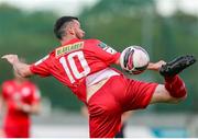 18 June 2021; Ryan Brennan of Shelbourne during the SSE Airtricity League First Division match between Wexford and Shelbourne at Ferrycarrig Park in Wexford. Photo by Michael P Ryan/Sportsfile