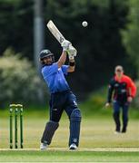 19 June 2021; Simi Singh of Leinster Lightning during the Cricket Ireland InterProvincial Trophy 2021 match between Leinster Lightning and Northern Knights at Pembroke Cricket Club in Dublin. Photo by Seb Daly/Sportsfile