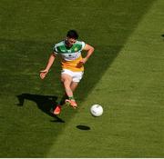 19 June 2021; Ruairí McNamee of Offaly during the Allianz Football League Division 3 Final match between between Derry and Offaly at Croke Park in Dublin. Photo by Ray McManus/Sportsfile