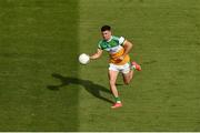 19 June 2021; Ruairí McNamee of Offaly during the Allianz Football League Division 3 Final match between between Derry and Offaly at Croke Park in Dublin. Photo by Ray McManus/Sportsfile