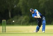 20 June 2021; Jamie Grassi of Leinster Lightning bats during the Cricket Ireland InterProvincial Trophy 2021 match between Leinster Lightning and North West Warriors at Pembroke Cricket Club in Dublin. Photo by Harry Murphy/Sportsfile