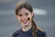 19 June 2021; Kilkenny supporter Doireann Lanagan, age 10, before the Littlewoods Ireland Camogie League Division 1 Final match between Galway and Kilkenny at Croke Park in Dublin. Photo by Ramsey Cardy/Sportsfile