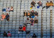 20 June 2021; Supporters during the Littlewoods Ireland Camogie League Division 1 Final match between Galway and Kilkenny at Croke Park in Dublin. Photo by Ramsey Cardy/Sportsfile