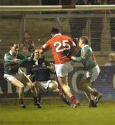 14 February 2004; Cork's Colin Corkery scores his sides second goal. Allianz National Football League, Division 1A, Cork v Mayo, Pairc Ui Rinn, Cork. Picture credit; Damien Eagers / SPORTSFILE *EDI*