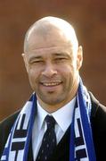 14 February 2004; Paul McGrath pictured after a press conference to introduce him as the new Director of Football and Development at Waterford United, Woodlands Hotel, Waterford. Picture credit; Damien Eagers / SPORTSFILE *EDI*