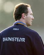 15 February 2004; Hugh Kenny, Wicklow manager. Allianz National Football League, Division 2B, Round 3, Louth v Wicklow, Pairc Mhuire, Ardee, Co. Louth. Picture credit; Ray McManus / SPORTSFILE *EDI*