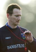 15 February 2004; Hugh Kenny, Wicklow manager. Allianz National Football League, Division 2B, Round 3, Louth v Wicklow, Pairc Mhuire, Ardee, Co. Louth. Picture credit; Ray McManus / SPORTSFILE *EDI*