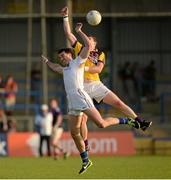 13 July 2013; Paul Barden, Longford, in action against David Murphy, Wexford. GAA Football All-Ireland Senior Championship, Round 2, Longford v Wexford, Glennon Brothers Pearse Park, Longford. Picture credit: Matt Browne / SPORTSFILE