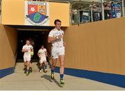 13 July 2013; Paul Barden, Longford, leads his team out for the start of the game against Wexford. GAA Football All-Ireland Senior Championship, Round 2, Longford v Wexford, Glennon Brothers Pearse Park, Longford. Picture credit: Matt Browne / SPORTSFILE