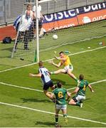 14 July 2013; Paul Flynn, Dublin, scores his side's first goal. Leinster GAA Football Senior Championship Final, Meath v Dublin, Croke Park, Dublin. Picture credit: Dáire Brennan / SPORTSFILE