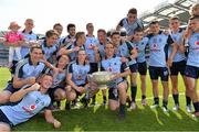 14 July 2013; Dublin players celebrate with the Delaney Cup. Leinster GAA Football Senior Championship Final, Meath v Dublin, Croke Park, Dublin. Picture credit: Matt Browne / SPORTSFILE
