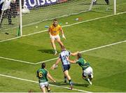 14 July 2013; Paul Flynn, Dublin, scores his side's first goal. Leinster GAA Football Senior Championship Final, Meath v Dublin, Croke Park, Dublin. Picture credit: Dáire Brennan / SPORTSFILE