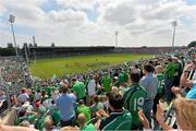 14 July 2013;  A general view of the pre-match parade. Munster GAA Hurling Senior Championship Final, Limerick v Cork, Gaelic Grounds, Limerick. Picture credit: Diarmuid Greene / SPORTSFILE