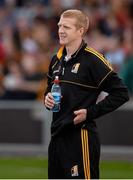 29 June 2013; Henry Shefflin, Kilkenny, watches his team-mates warm-up before the game. Leinster GAA Hurling Senior Championship, Semi-Final Replay, Kilkenny v Dublin, O'Moore Park, Portlaoise, Co. Laois. Picture credit: Ray McManus / SPORTSFILEPicture credit: Ray McManus / SPORTSFILE