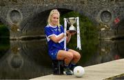 22 June 2021; Pictured on the bank of the River Barrow, which borders Laois and Kildare in Barrowhouse, Co. Laois, is Laois captain Laura Nerney ahead of the Lidl Ladies National Football League Division 3 Final between Laois and Kildare, which will be played at Baltinglass GAA Club in Wicklow next Sunday. The game will be streamed LIVE on the Spórt TG4 YouTube Page. Photo by Matt Browne/Sportsfile