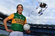 22 June 2021; Division 2 Final captain Aislinn Desmond of Kerry in attendance during the Lidl Ladies National Football League Finals captains day at Croke Park in Dublin. The Lidl Ladies National Football League Division 1 & 2 Finals take place on Saturday, June 26, at Croke Park in Dublin. Kerry play Meath in the Division 2 Final at 5pm, followed by the Division 1 Final pairing of Cork and Dublin at 7.30pm. Both games will be shown live on TG4. Photo by Brendan Moran/Sportsfile