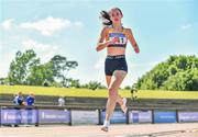 20 June 2021; Kate Nurse of UCD AC, Dublin, on her way to finishing second in the Under 23 Women's 1500m during day two of the Irish Life Health Junior Championships & U23 Specific Events at Morton Stadium in Santry, Dublin. Photo by Sam Barnes/Sportsfile