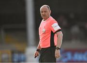 21 June 2021; Referee Graham Kelly during the SSE Airtricity League Premier Division match between Drogheda United and Dundalk at Head in the Game Park in Drogheda, Louth. Photo by Piaras Ó Mídheach/Sportsfile
