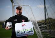 22 June 2021; Derry City technical director Paddy McCourt during a EA SPORTS National Underage League Media Day at FAI Headquarters in Abbotstown, Dublin. Photo by Stephen McCarthy/Sportsfile