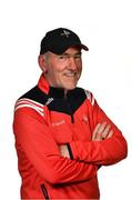 22 June 2021; Manager Mickey Harte during a Louth football squad portrait session at Louth Centre of Excellence in Darver, Louth. Photo by David Fitzgerald/Sportsfile