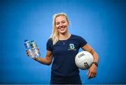 23 June 2021; Ballygowan and Energise Sport, part of Britvic Ireland, have today renewed their partnership with Dublin GAA to remain as the official hydration partners of Dublin GAA in a new three-year deal. Ballygowan has relaunched the brand with the new ‘Bottled Wild’ campaign. At the launch in Parnell Park is Dublin ladies footballer Nicole Owens. Photo by Stephen McCarthy/Sportsfile