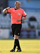 21 June 2021; Referee Graham Kelly during the SSE Airtricity League Premier Division match between Drogheda United and Dundalk at Head in the Game Park in Drogheda, Louth. Photo by Piaras Ó Mídheach/Sportsfile