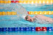 24 June 2021; Patrick Flanagan of UCD SC competes in the 200m Freestyle during day one of the 2021 Swim Ireland Performance Meet at the Sport Ireland National Aquatic Centre at the Sport Ireland Campus in Dublin. Photo by David Kiberd/Sportsfile