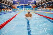 25 June 2021; Brendan Hyland of National Centre Dublin competes in the 200IM during day two of the 2021 Swim Ireland Performance Meet at the Sport Ireland National Aquatic Centre at the Sport Ireland Campus in Dublin. Photo by David Kiberd/Sportsfile