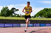 19 June 2021; Luke Kelly of North Belfast Harriers, competing in the Junior Men's 5000m during day one of the Irish Life Health Junior Championships & U23 Specific Events at Morton Stadium in Santry, Dublin. Photo by Sam Barnes/Sportsfile