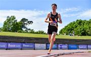 19 June 2021; Ben Guiden of Clonliffe Harriers AC, Dublin, competing in the Under 23 Men's 5000m during day one of the Irish Life Health Junior Championships & U23 Specific Events at Morton Stadium in Santry, Dublin. Photo by Sam Barnes/Sportsfile