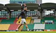 25 June 2021; Shamrock Rovers trialist Anthony Stokes before the SSE Airtricity League Premier Division match between Shamrock Rovers and Drogheda United at Tallaght Stadium in Dublin. Photo by Seb Daly/Sportsfile