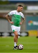 25 June 2021; Shamrock Rovers trialist Anthony Stokes before the SSE Airtricity League Premier Division match between Shamrock Rovers and Drogheda United at Tallaght Stadium in Dublin. Photo by Seb Daly/Sportsfile