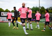 25 June 2021; Chris Shields of Dundalk ahead of playing his final game for the club before the SSE Airtricity League Premier Division match between Dundalk and Derry City at Oriel Park in Dundalk, Louth. Photo by Stephen McCarthy/Sportsfile