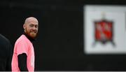 25 June 2021; Chris Shields of Dundalk ahead of playing his final game for the club before the SSE Airtricity League Premier Division match between Dundalk and Derry City at Oriel Park in Dundalk, Louth. Photo by Stephen McCarthy/Sportsfile