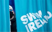25 June 2021; Cillian Melly of National Centre Limerick before competing in the 400IM where he set an Irish Senior Record with a time of 4.23.22 during day two of the 2021 Swim Ireland Performance Meet at the Sport Ireland National Aquatic Centre at the Sport Ireland Campus in Dublin. Photo by David Kiberd/Sportsfile